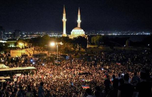 اعتراضات باکو