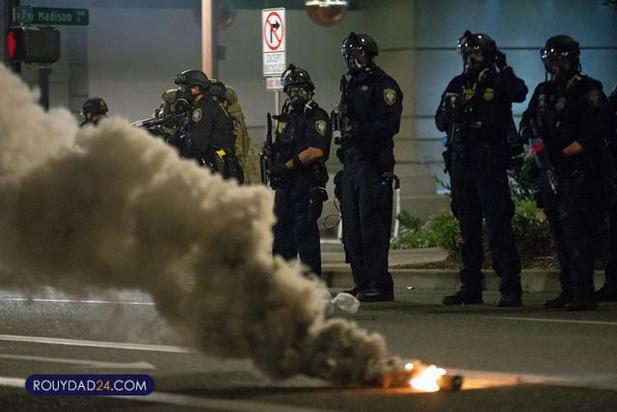 اعتراضات در پورتلند