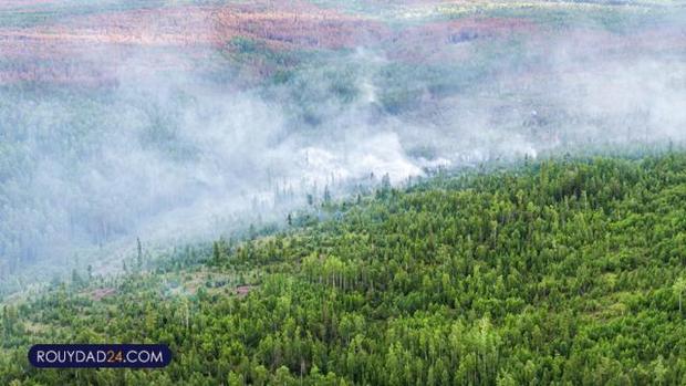 گسترش آتشسوزی در سیبری