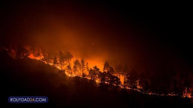 گسترش آتشسوزی در سیبری