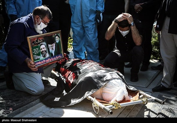 تشییع روح الله رجایی