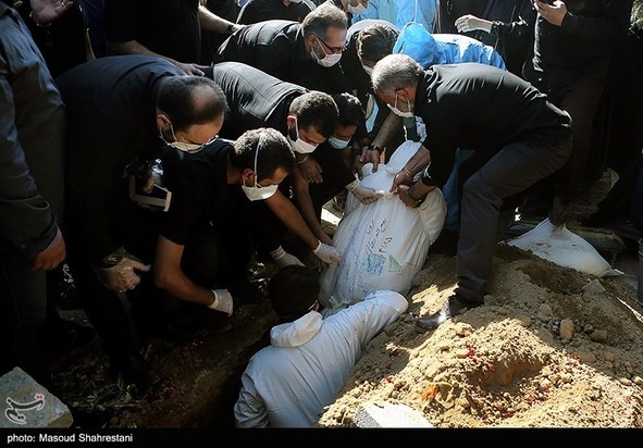 تشییع روح الله رجایی