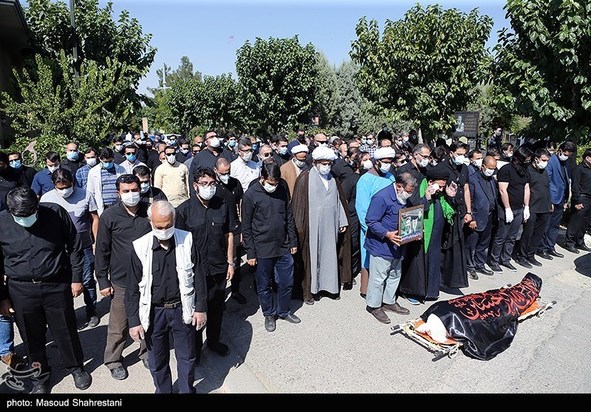 تشییع روح الله رجایی