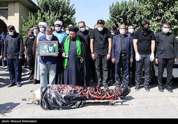 تشییع روح الله رجایی