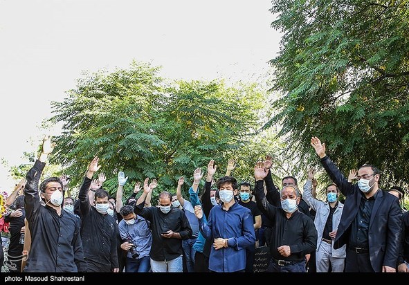 تشییع روح الله رجایی