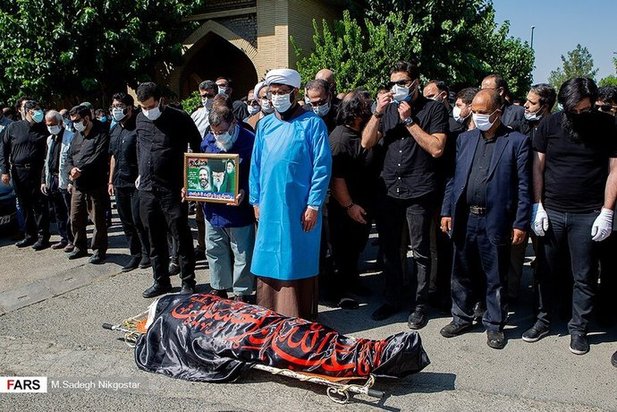 تشییع روح الله رجایی