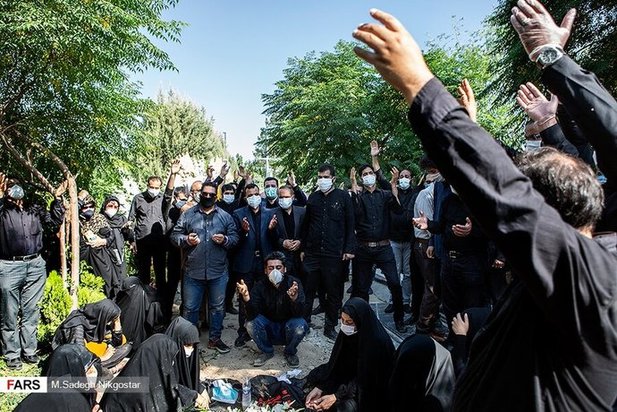 تشییع روح الله رجایی