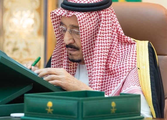 پادشاه عربستان در بیمارستان