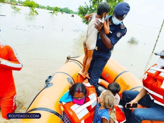 سیل در بیهار