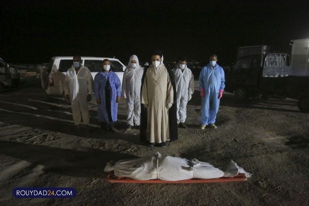 لجساد کرونایی در نجف