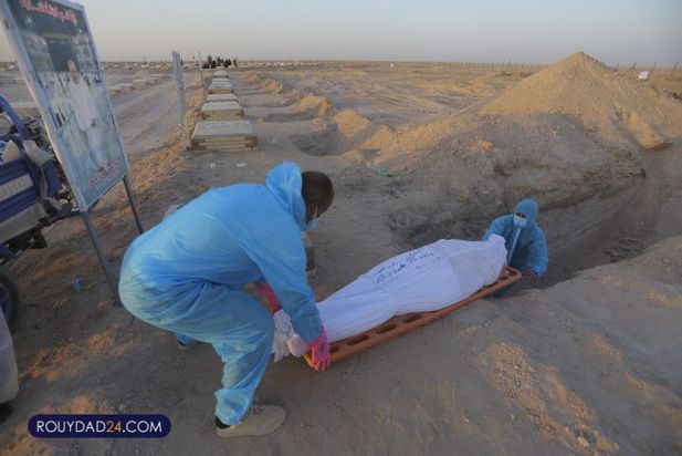 لجساد کرونایی در نجف