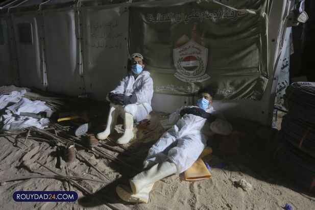 لجساد کرونایی در نجف