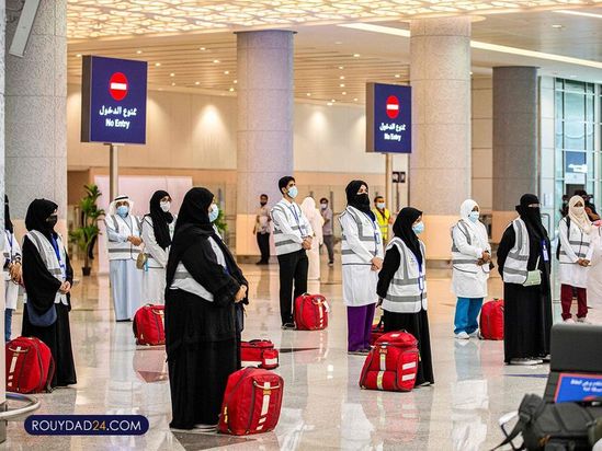 ورود حجاج به عربستان