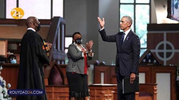 تشییع جنازه جان لوئیس