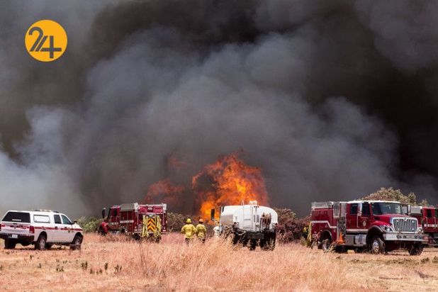 کالیفرنیا در آتش