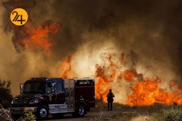 کالیفرنیا در آتش