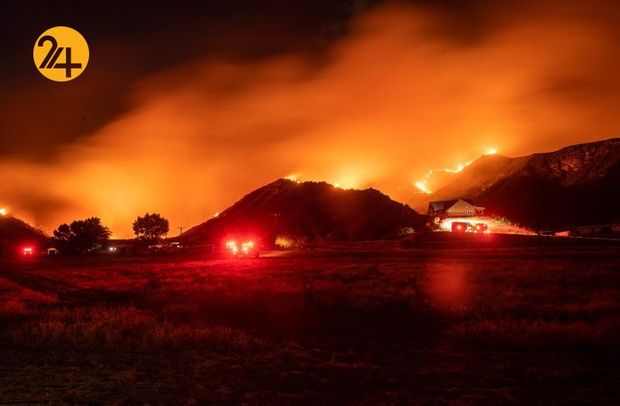 کالیفرنیا در آتش