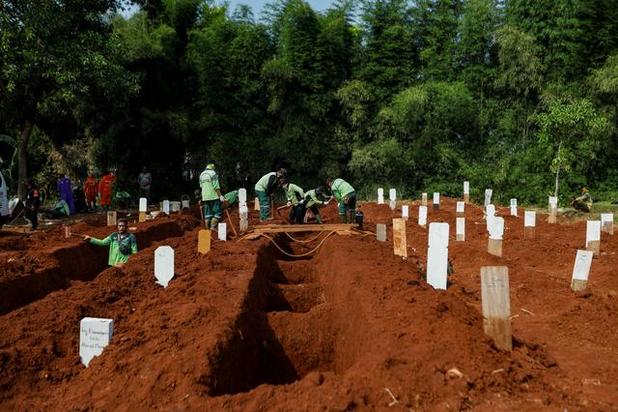 قبرستان کرونایی ها