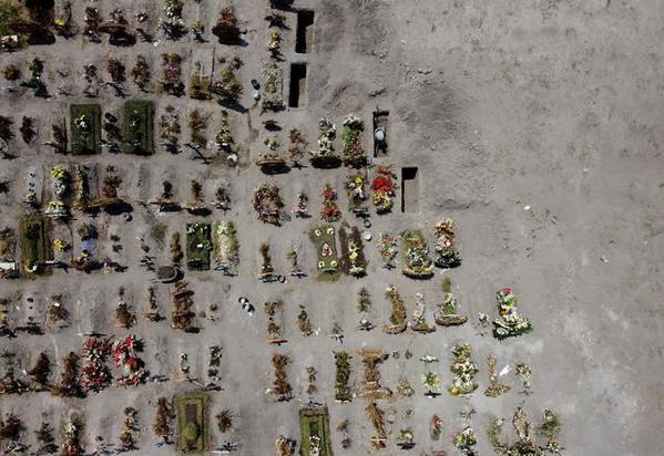 قبرستان کرونایی ها