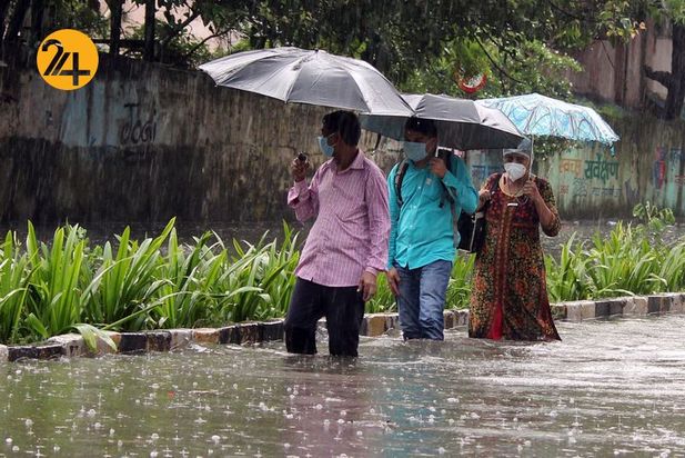 باران شدید در بمبئی