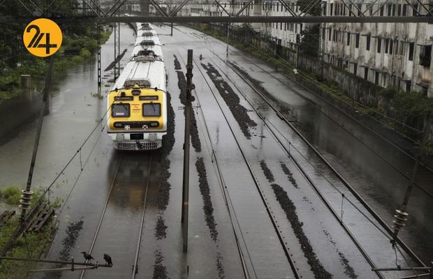 باران شدید در بمبئی