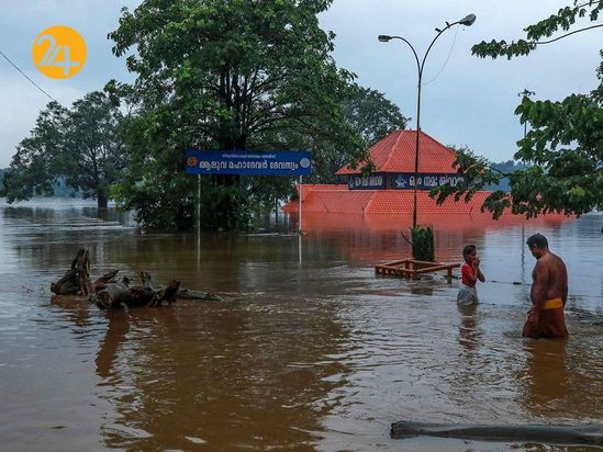 باران و رانش زمین