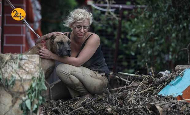 سیل در یونان