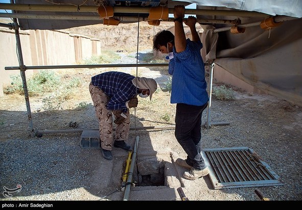 کشف اسکلت انسانی در تخت جمشید