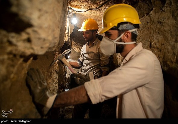 کشف اسکلت انسانی در تخت جمشید