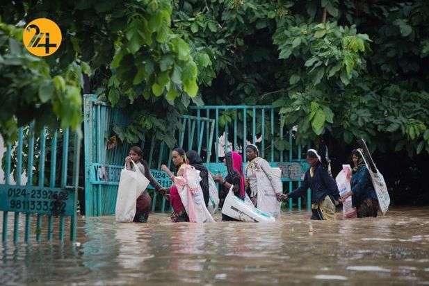 بارش سیل آسا در هند