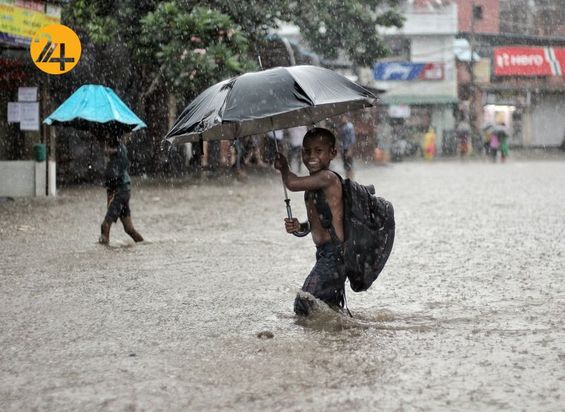 بارش سیل آسا در هند