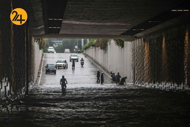 بارش سیل آسا در هند