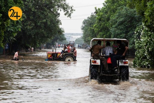 بارش سیل آسا در هند