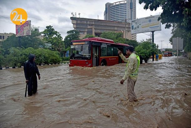 بارش سیل آسا در هند