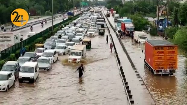 بارش سیل آسا در هند