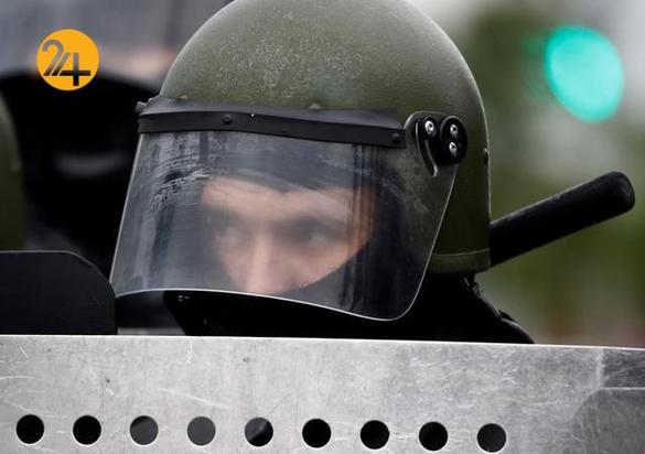 رویارویی معترضان و پلیس بلاروس