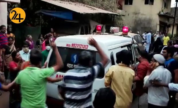 فروپاشی یک ساختمان در هند