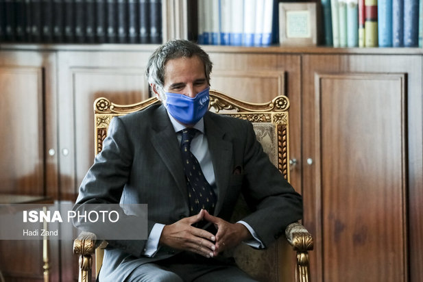 دیدار ظریف و گروسی