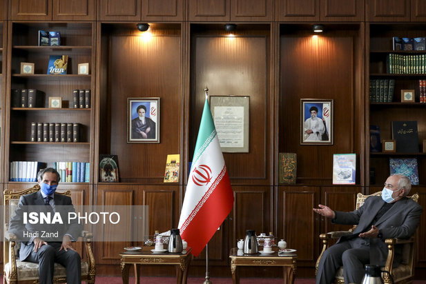 دیدار ظریف و گروسی