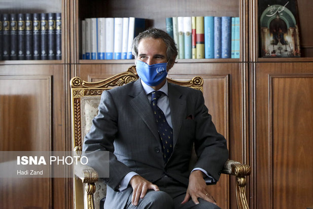 دیدار ظریف و گروسی