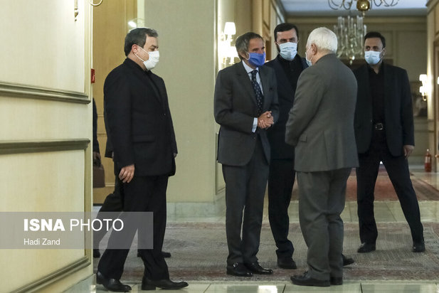 دیدار ظریف و گروسی