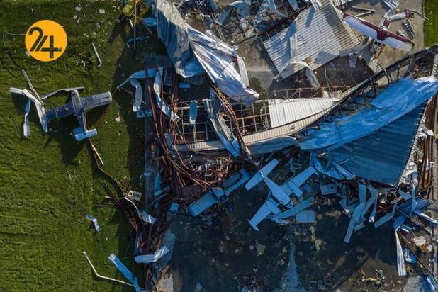 خرابی های طوفان لارا 