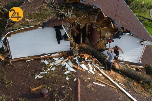 خرابی های طوفان لارا 