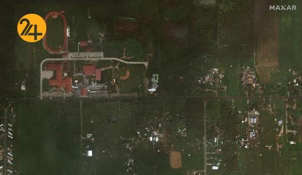 خرابی های طوفان لارا 