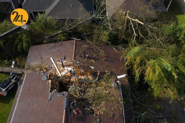 خرابی های طوفان لارا 