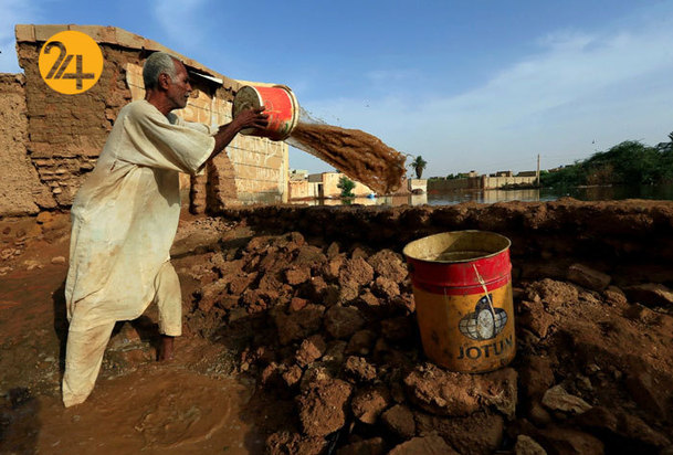 سیل در سودان