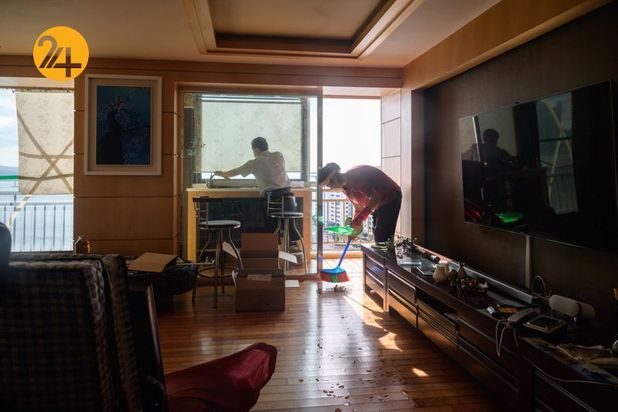 طوفان سخت دریای چین