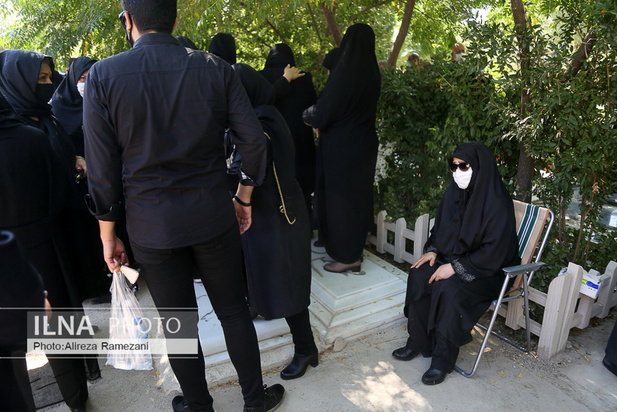 تشییع جنازه مسعود مهرابی