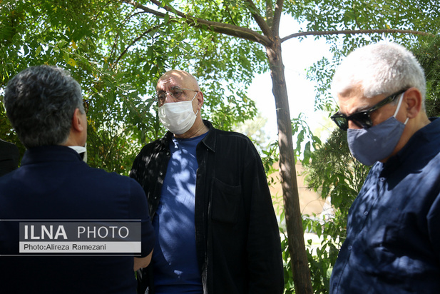 تشییع جنازه مسعود مهرابی