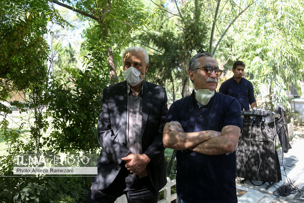 تشییع جنازه مسعود مهرابی